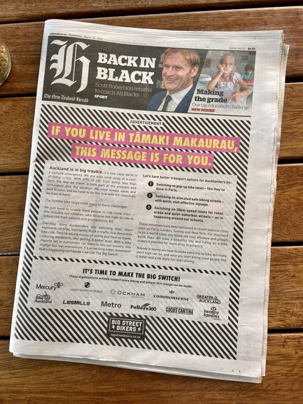 Big Street Bikers hits the front page