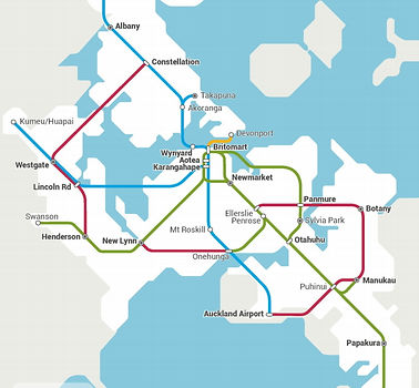 An alternate route for North Shore PT?