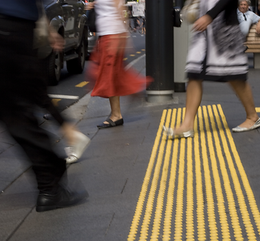 CBD footfall trending up