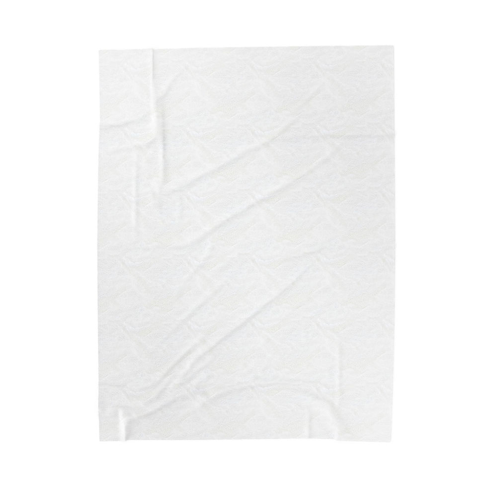 Thumbnail: Horror Scene Skull Logo Velveteen Blanket