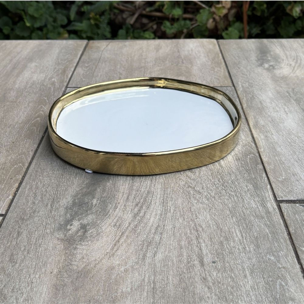 Ceramic Tray - White