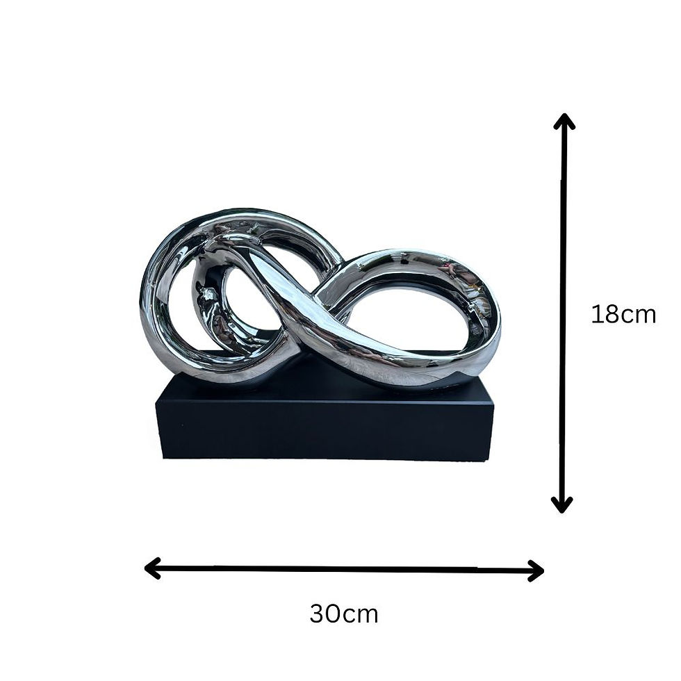 Thumbnail: Twist Sculpture - Silver