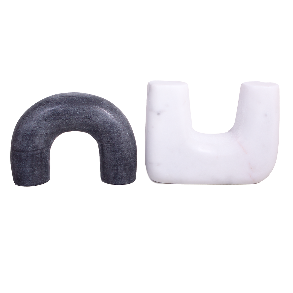 Thumbnail: Marble Decor Set - Black & White