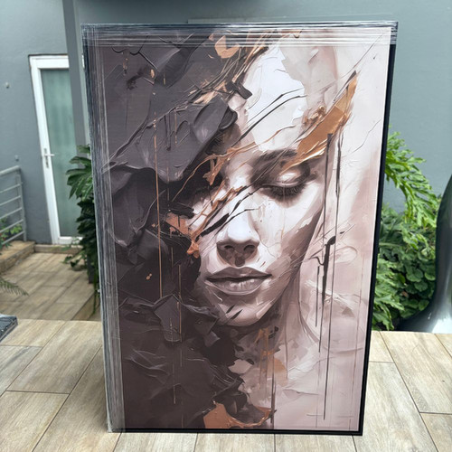 Lady Face Print Artwork | Anita