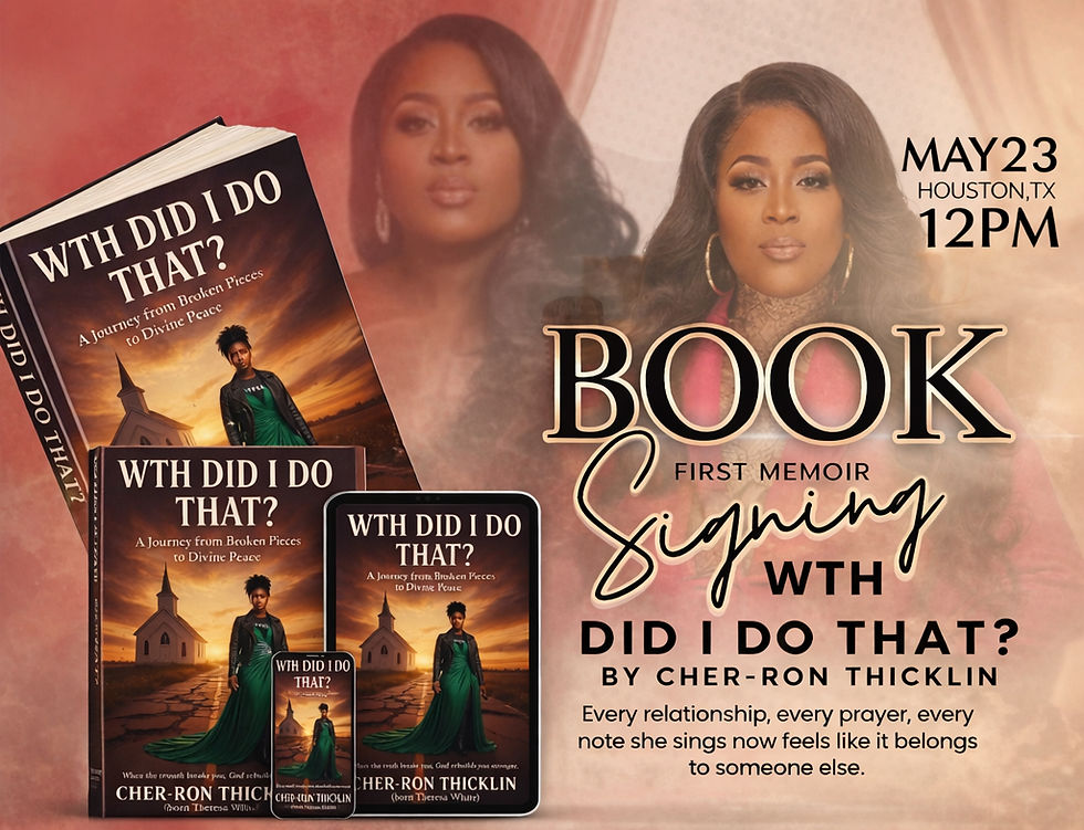 WTH Did I Do That? Book Signing