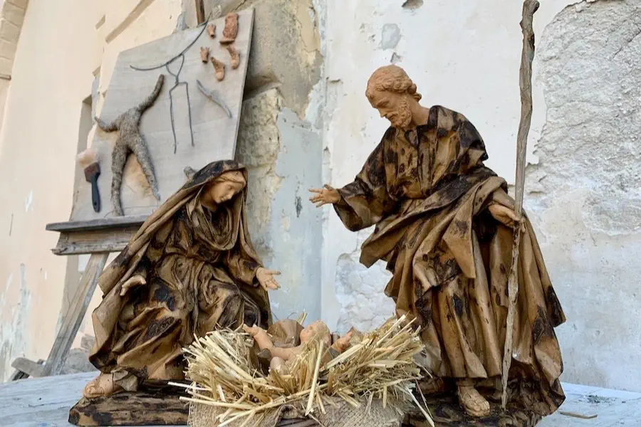 presepe cartapesta lecce