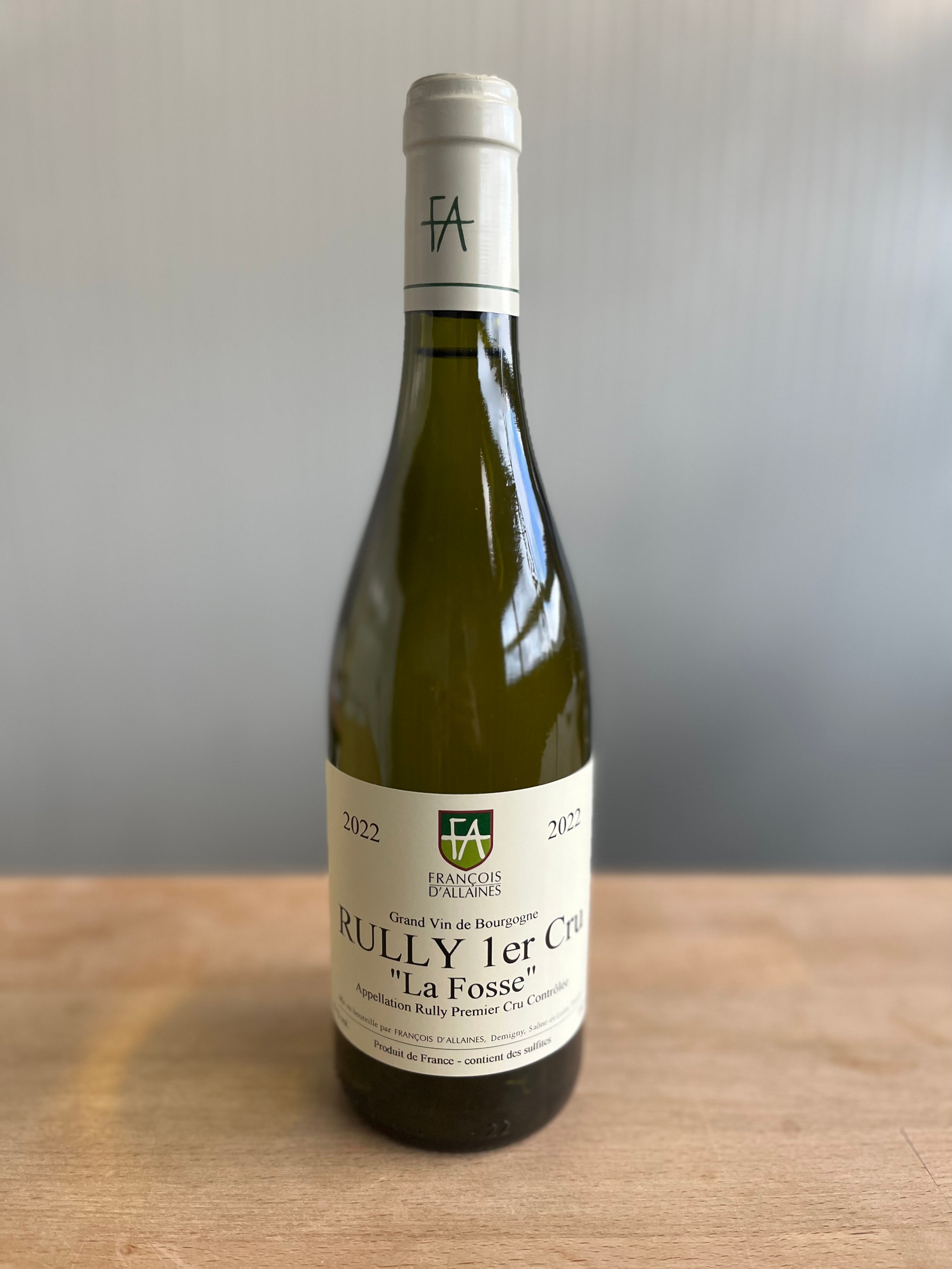 Rully 1er cru "Les Fosses" 2022 Domaine François D'Allaines