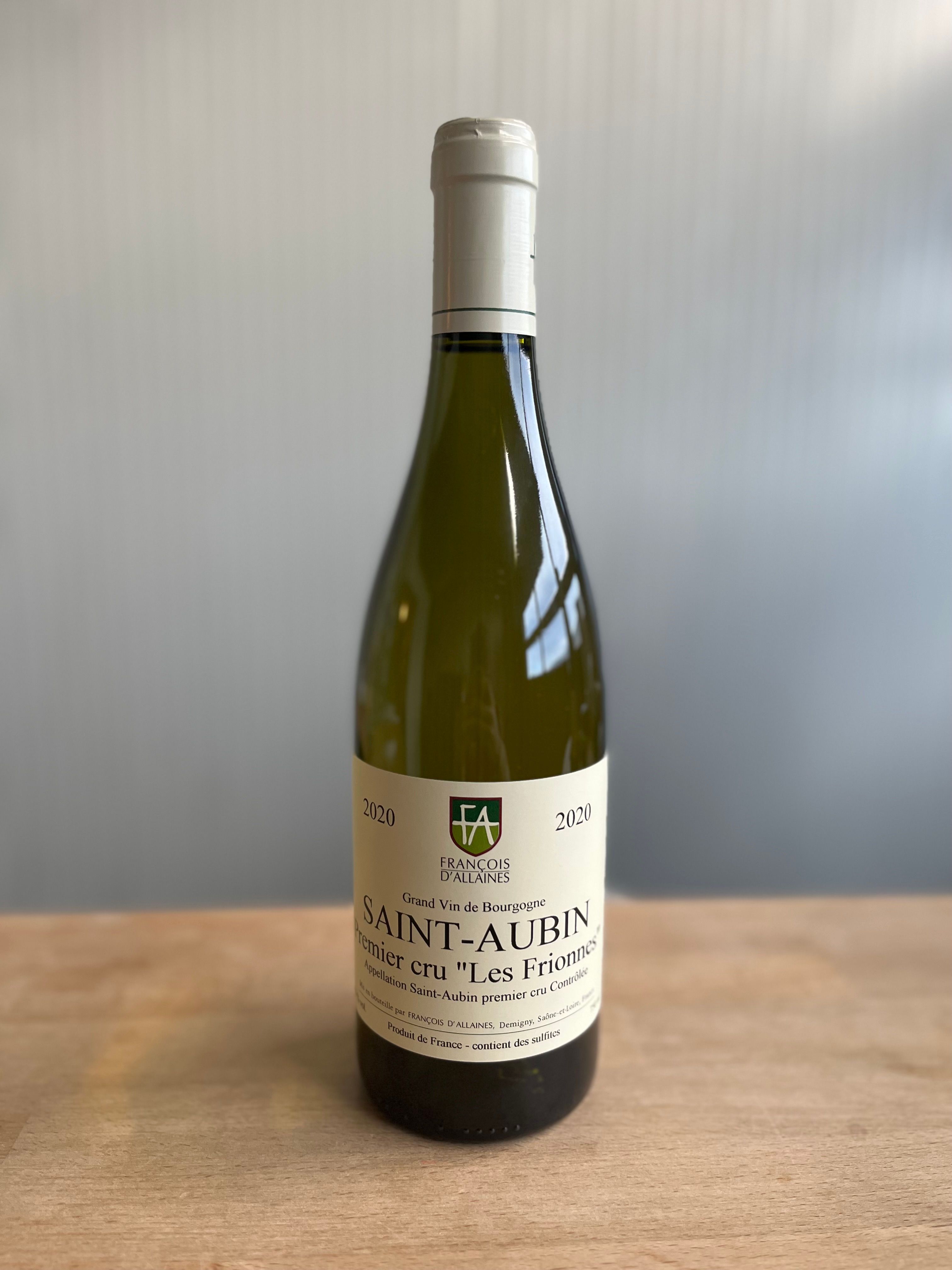 Saint-Aubin 1er cru "Les Frionnes" 2022 domaine François D'Allaines