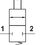 Thumbnail: Pneumatically piloted stop valve - ports G1/8" Code: 11.066.4