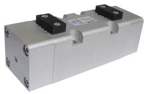 253C CC ISO 2 5/3 closed centres, double pneumatic pilot Code: 02.054.4