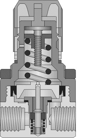 Thumbnail: MREG 1-08 G1/8" mini-pressure regulator, maximum pressure 8 bar Code: 16.018.4