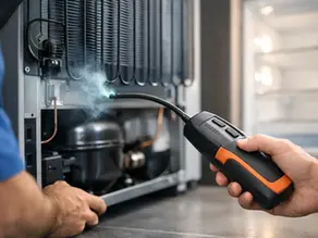 Como identificar fuga de refrigerante no frigorífico