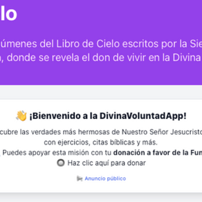Nueva Plataforma de Divina Voluntad