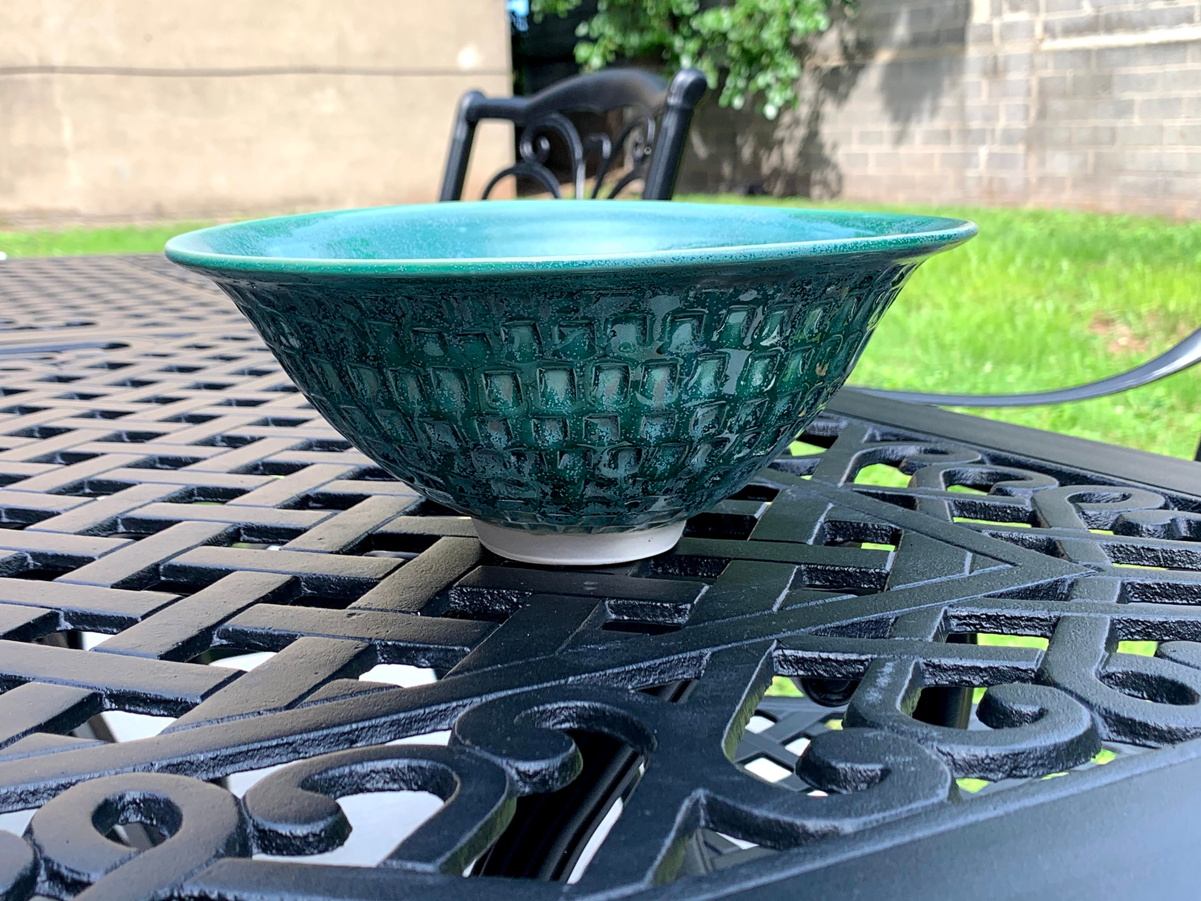 Carved Porcelain Bowl