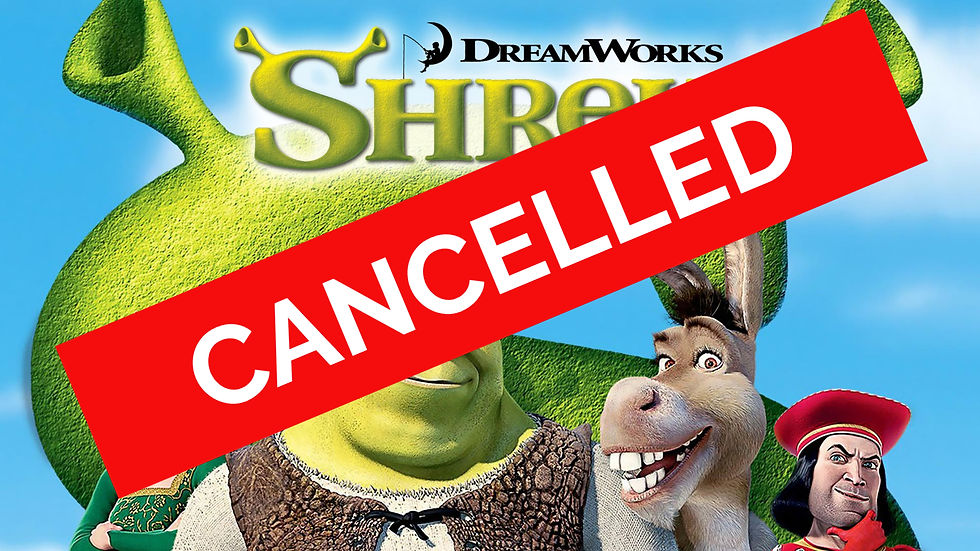 CANCELLED "Shrek" (2001)