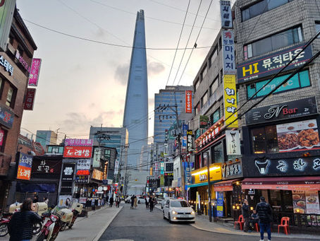 송파 롯데월드몰 먹자골목