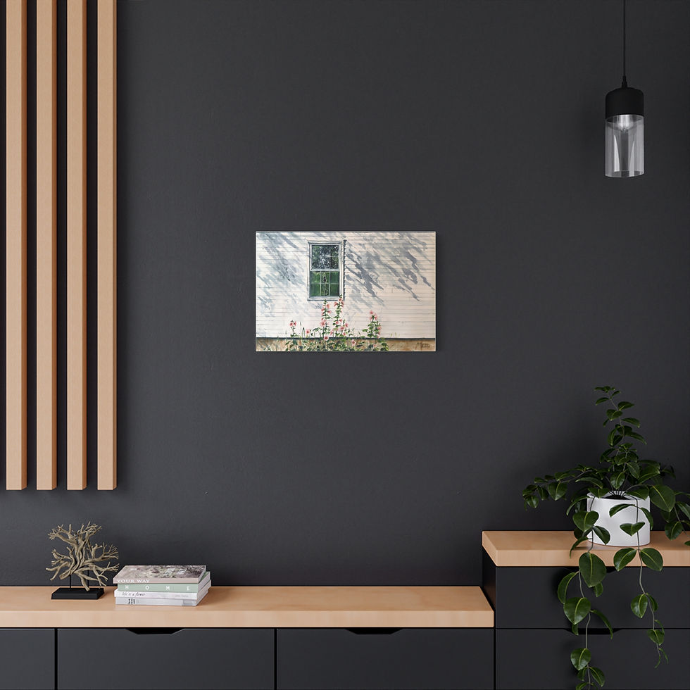 Thumbnail: "Kitchen Window" - Fine Art Canvas Print