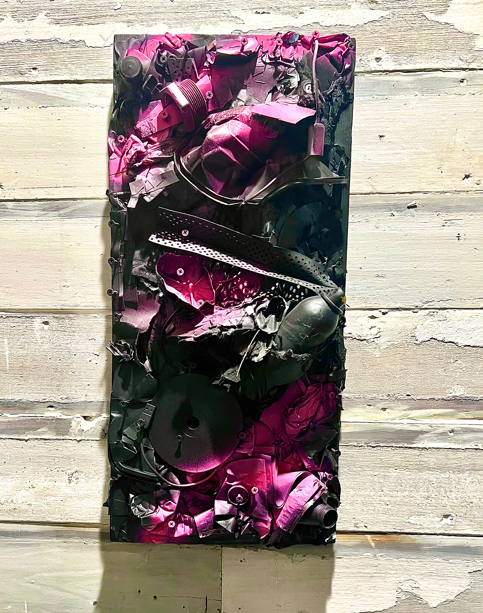 Thumbnail: “Back Room” 11” x 24” Mixed Media 