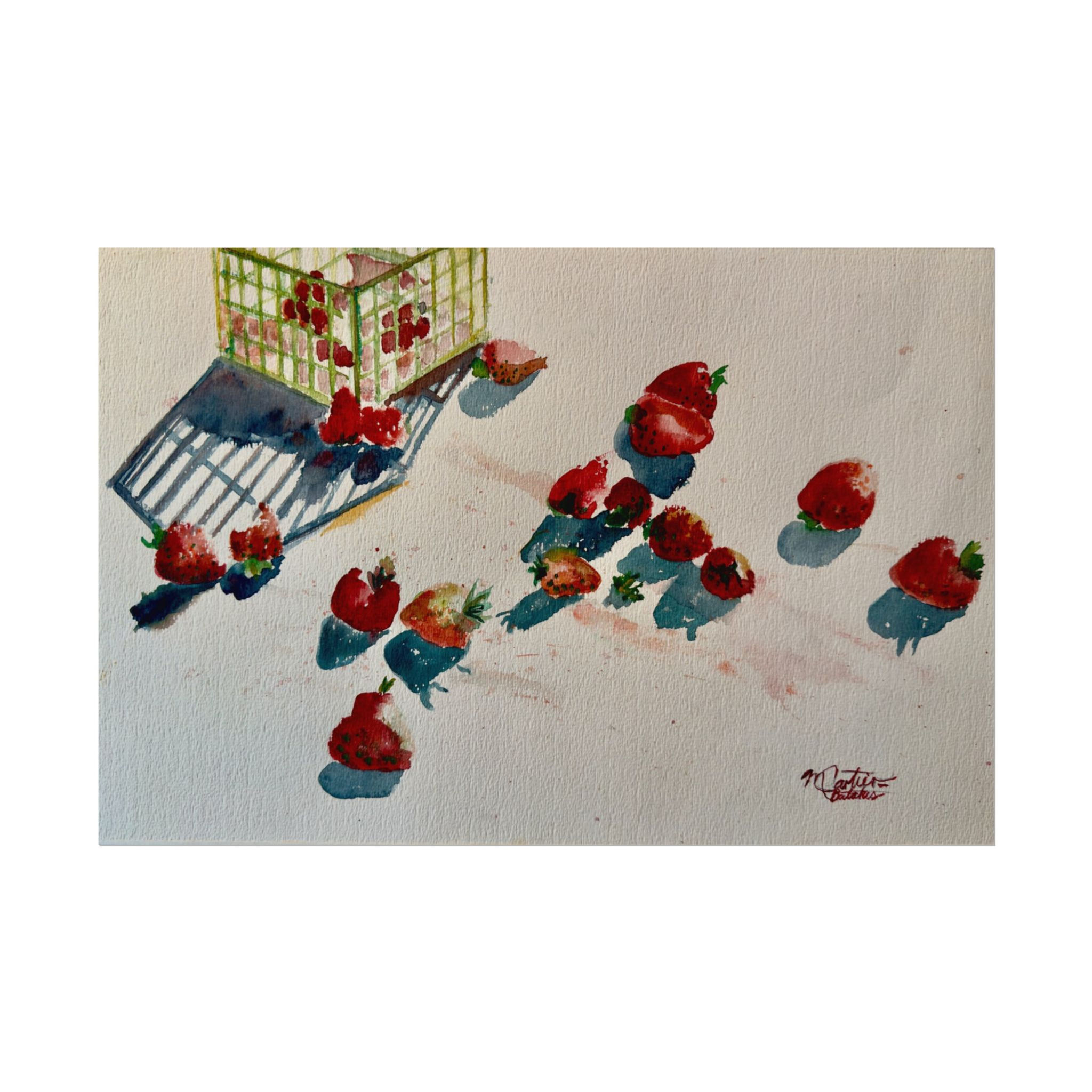 Summer Strawberries - Poster