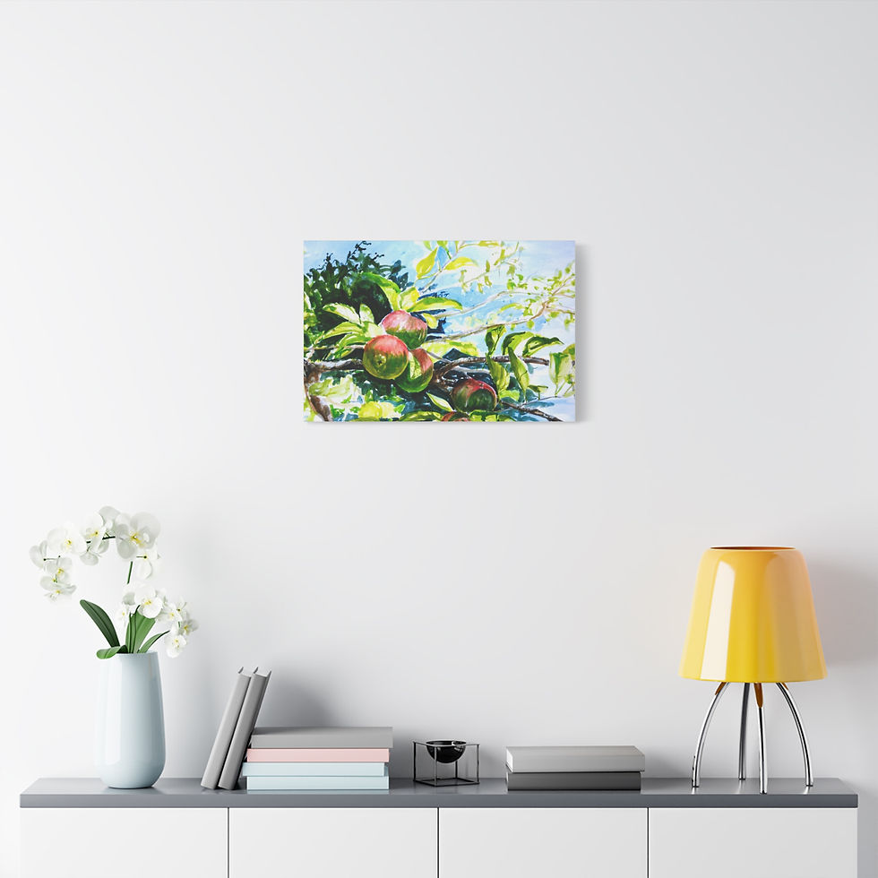 Thumbnail: "Summer Breeze" - Fine Art Canvas Print