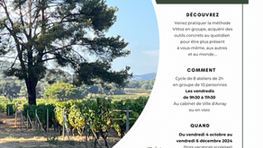 Prochains ateliers en groupe de pratique Vittoz