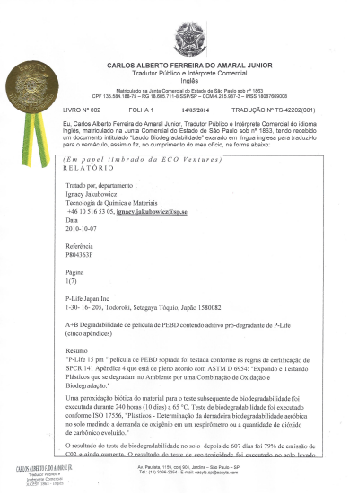 Cápsulas livres de Bisfenol