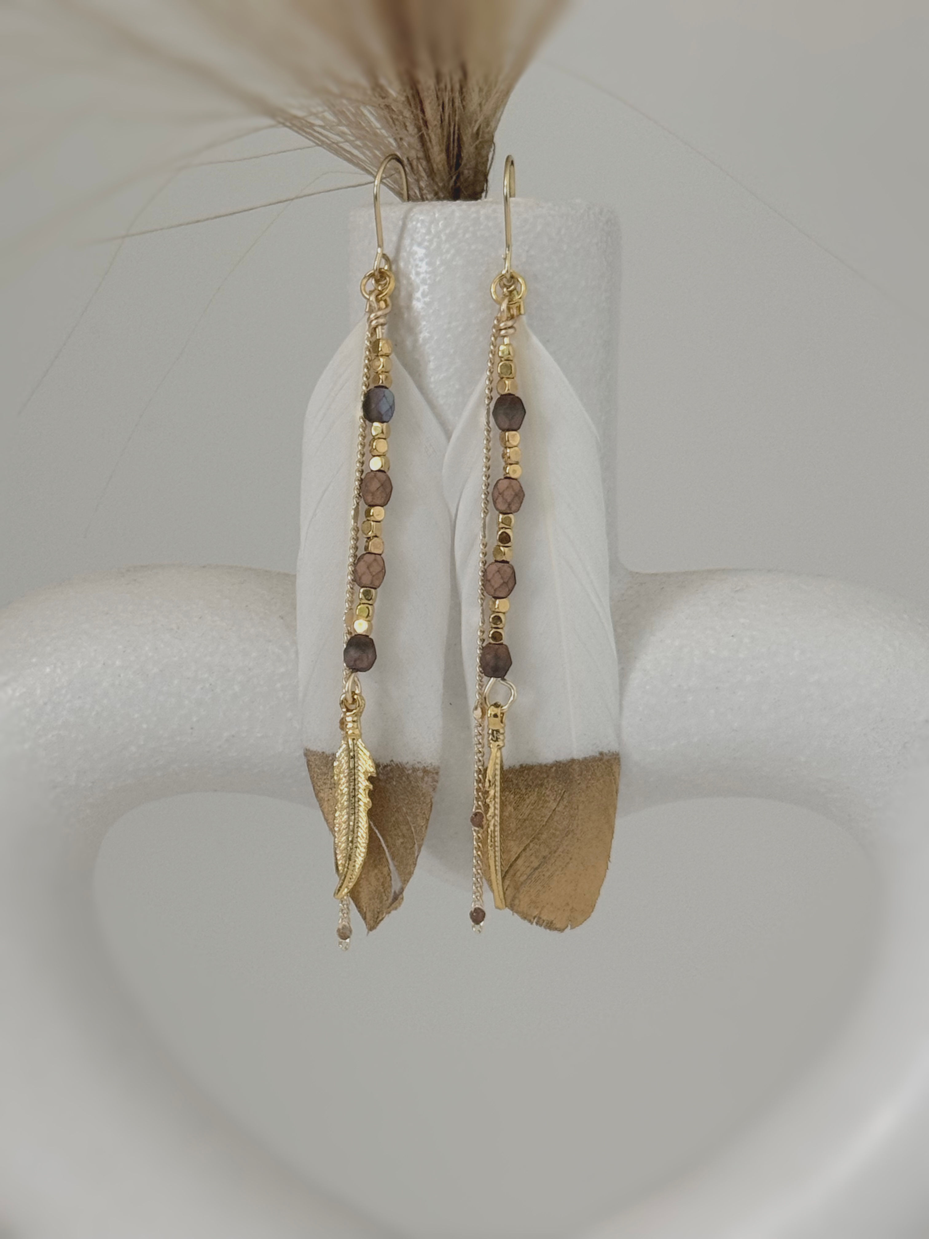 Free Spirit Feather Drops