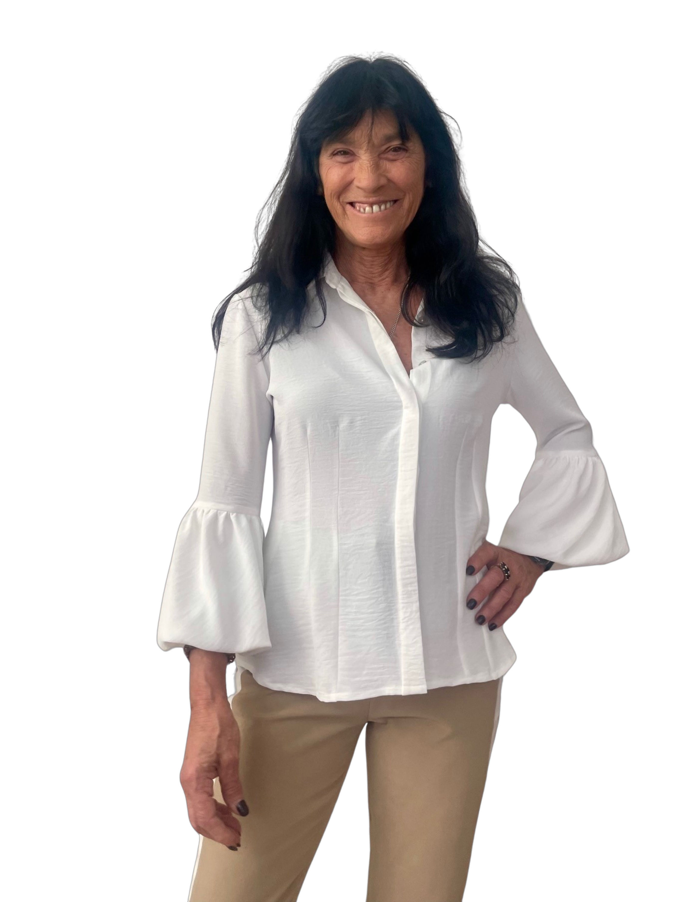 Camisa Mangas Balão