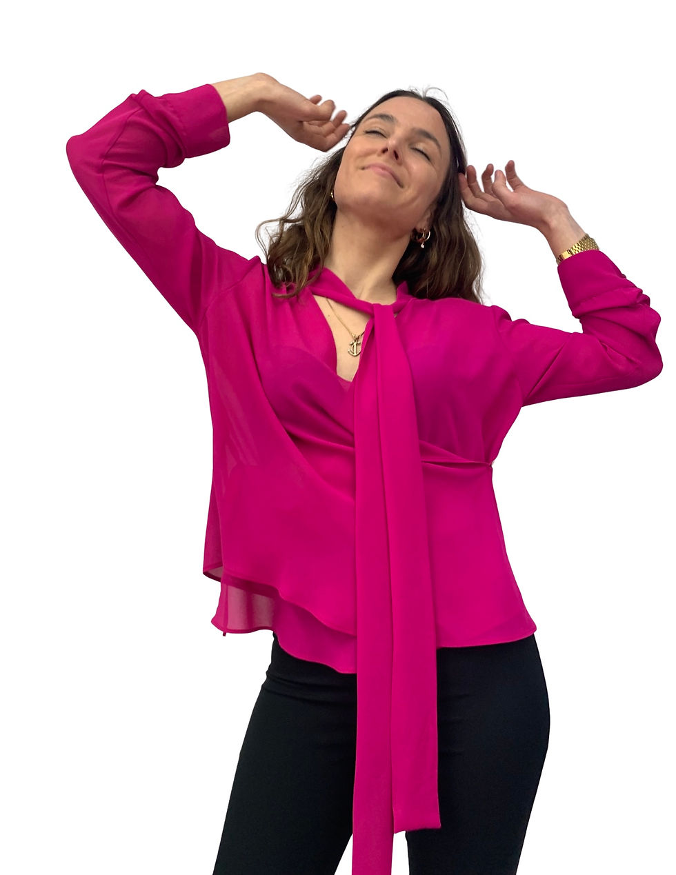 Miniatura: Blusa Cashcouer c/ Laçada no pescoço 