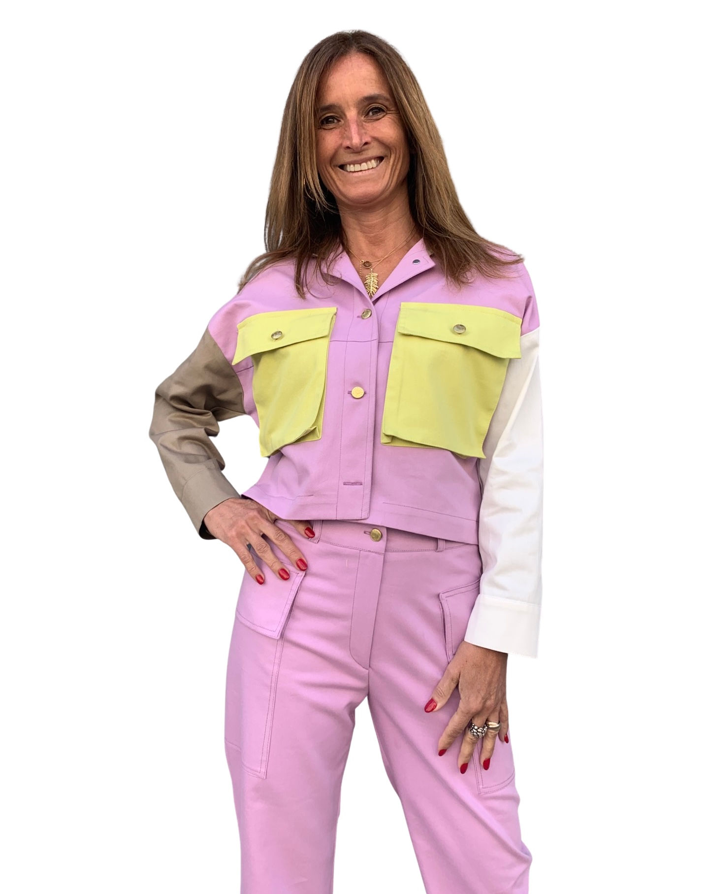 Blusão Bolsos Fole Color