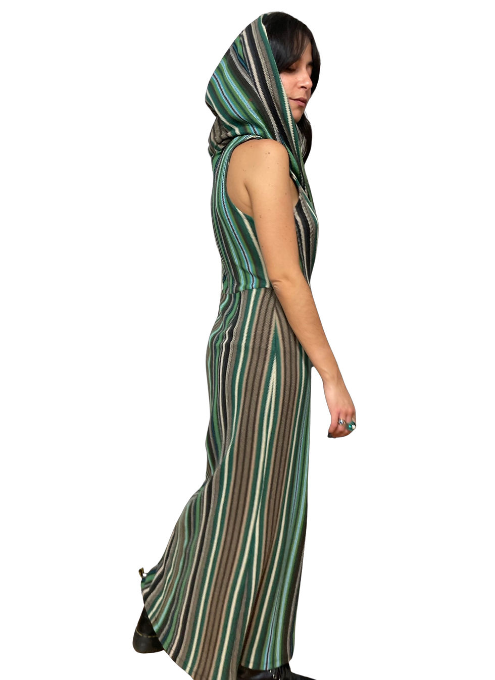 Miniatura: Vestido ao corpo Capuz