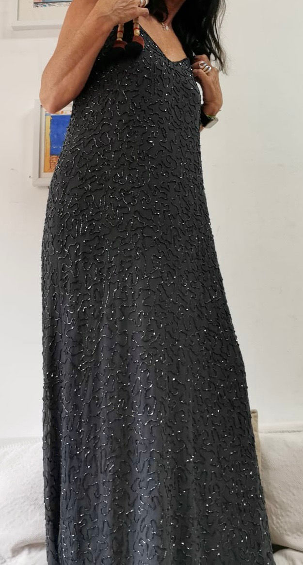 Vestido Seda&Missangas