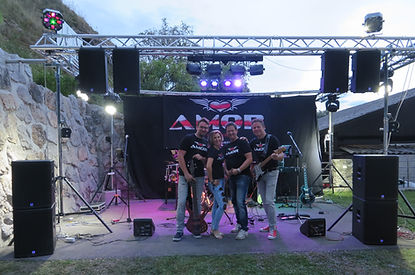 Amor Band - vrhunsko ozvočenje na kovinski konstrukciji (truss construction)
