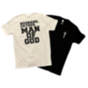 Premium unisex husband, father, man of god short sleeve shirt