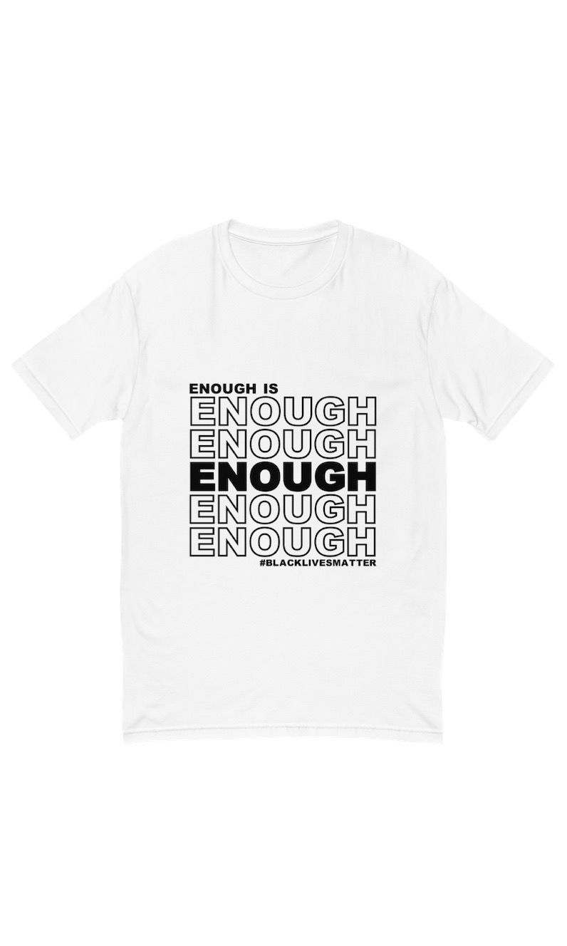 Thumbnail: Unisex Enough Is Enough Black Lives Matter Premium Short Sleeve Shirt
