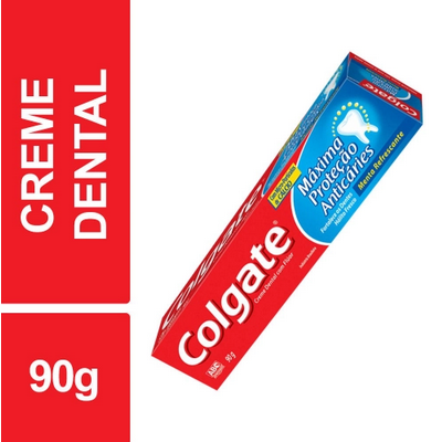 Creme Dental Colgate Máxima Proteção Anticáries 90g