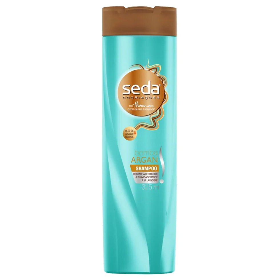 Shampoo Seda Óleo de Argan Reconstrução e Brilho 325ml