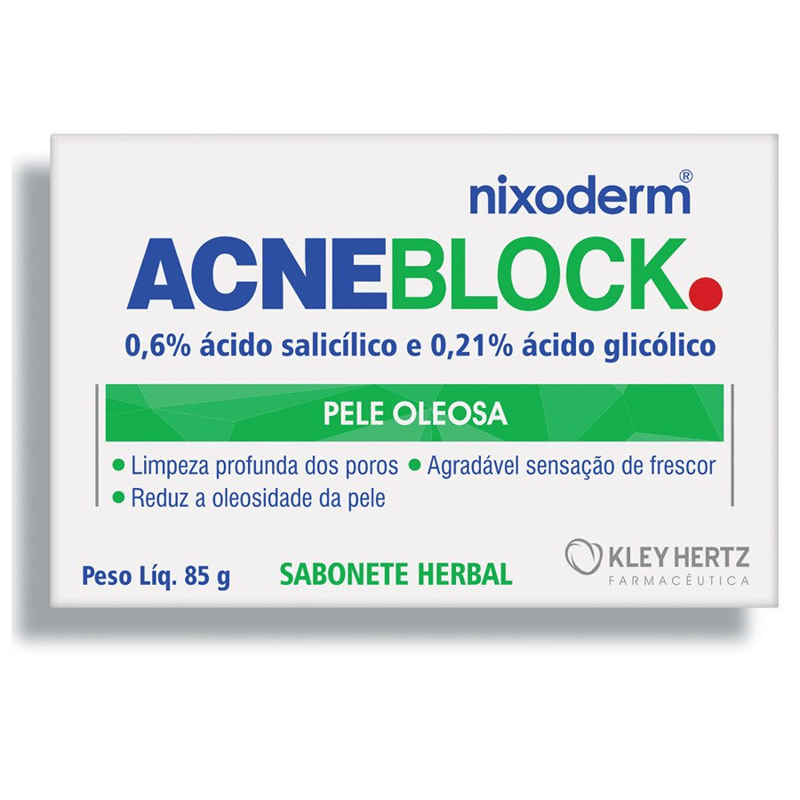 Sabonete Herbal AcneBlock Pele Oleosa 85g