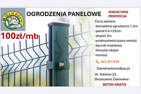 DAMDREW - Ogrodzenia Panelowe