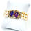Thumbnail: Regal Holiday Amethyst & Baroque Pearl Bracelet