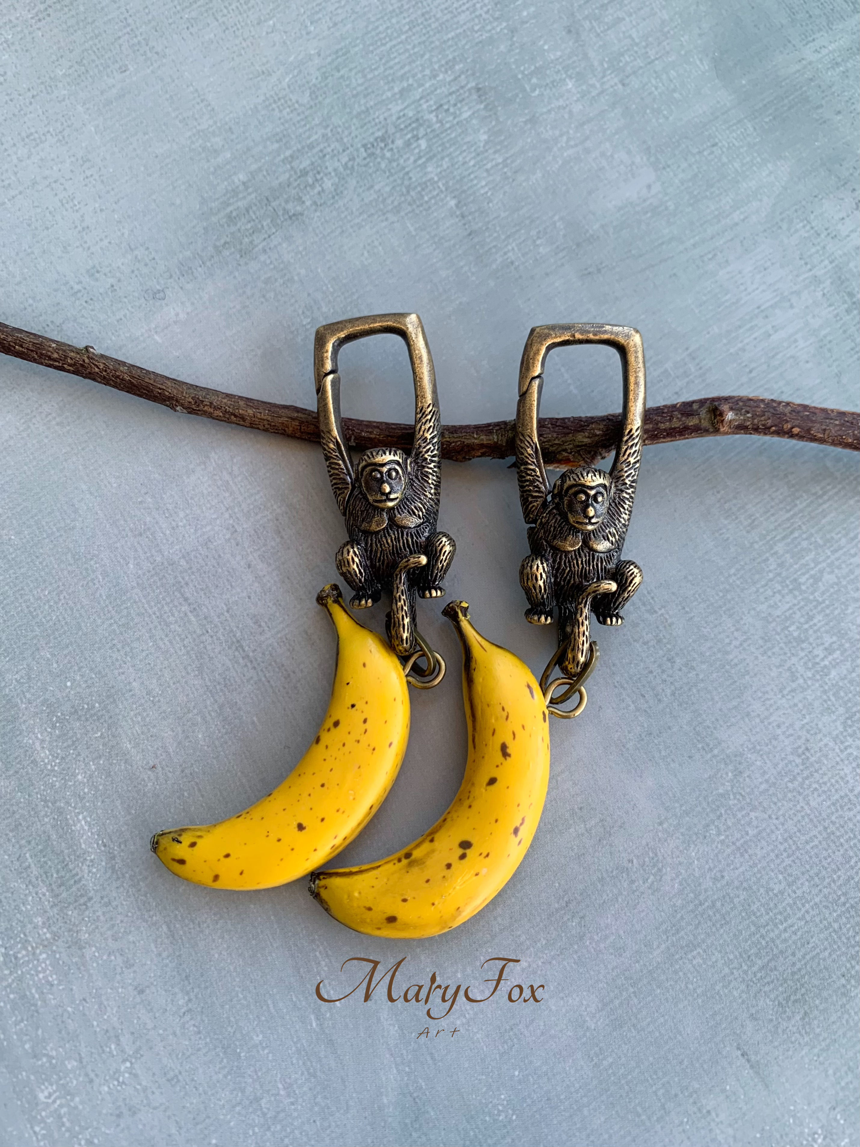 Banana Keychain