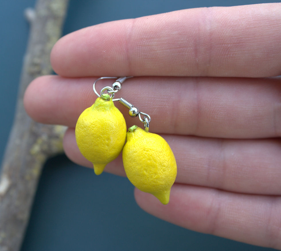 Thumbnail: Lemon earrings