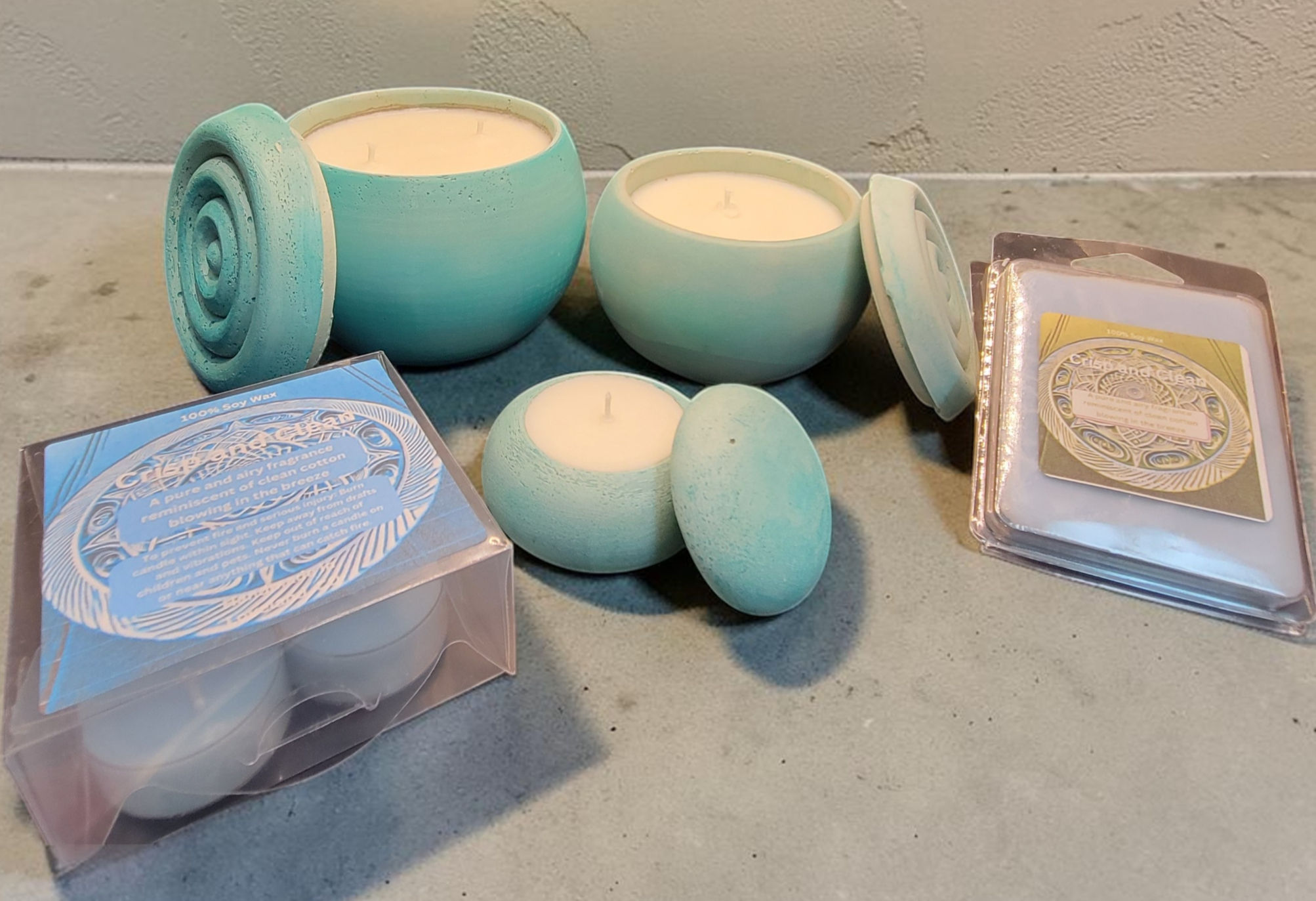 Crisp and Clean Cotton Soy Candle