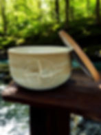 Woodsy Oasis 11 oz 3-wick soy candle in handmade cement vessel with earthy color tones