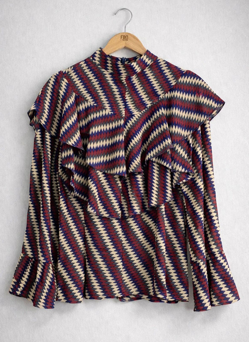 Miniatura: Blusa Pechera Vuelos
