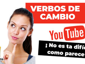 Verbos en español para explicar el cambio