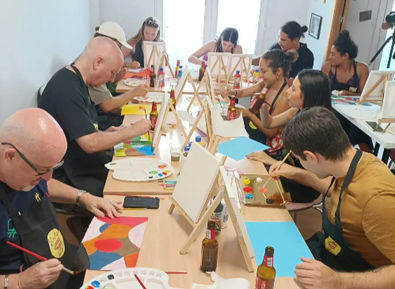 Taller de pintura