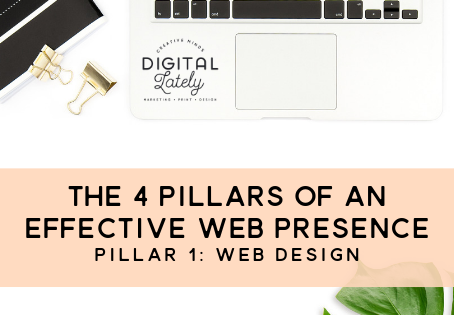The Four Pillars of an Effective Web Presence: #1 - Web Design