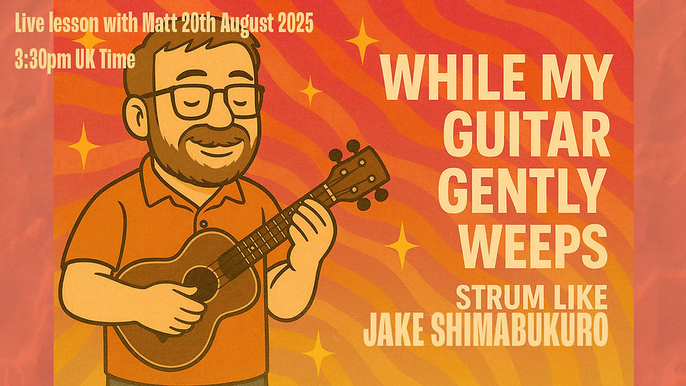 How to Strum Ukulele Like Jake Shimabukuro