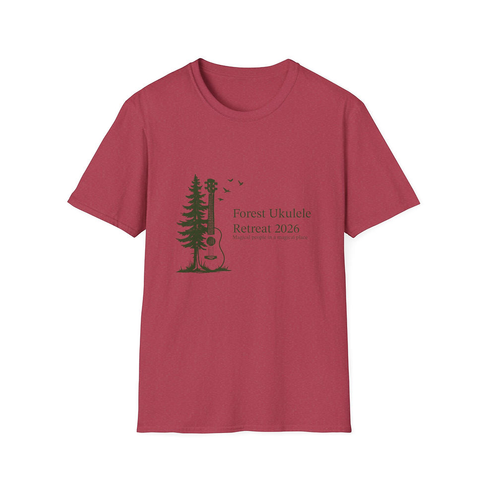 Thumbnail: Forest Ukulele Retreat 2026 tee